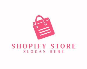 Ecommerce - Ecommerce Shopping Book logo design