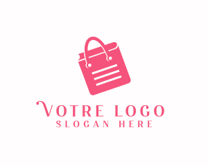 Bookkeeping - Ecommerce Shopping Book logo design