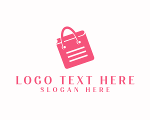 Retailer - Ecommerce Shopping Book logo design