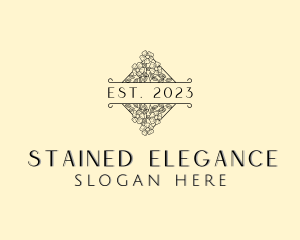 Elegant Wedding Flower logo design