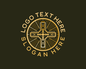 Gospel - Cross Chistian Religion logo design