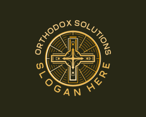 Orthodox - Cross Chistian Religion logo design