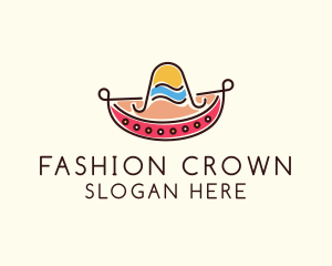 Hat - Mexican Sombrero Hat logo design