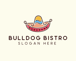 Mexican Sombrero Hat logo design