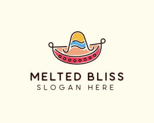 Mexican Sombrero Hat logo design