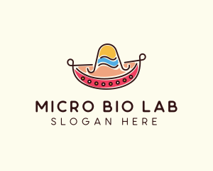 Mexican Sombrero Hat logo design