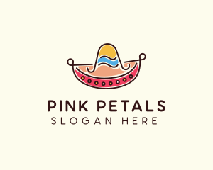 Mexican Sombrero Hat logo design