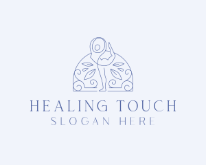 Yoga Meditation Spa logo design