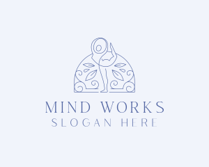 Yoga Meditation Spa logo design