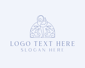 Healing - Yoga Meditation Spa logo design
