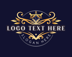 Jewelry - Luxury Ornamental Crown logo design