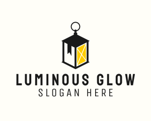 Illumination - Bookmark Lantern Literature logo design