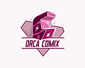Console - Arcade Video Game logo design