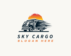 Fast Delivery Truck logo design