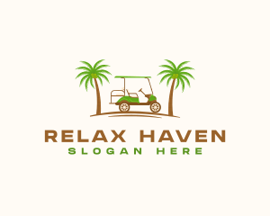 Golf Course Cart logo design