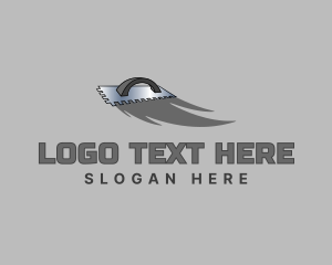 Spreading - Construction Trowel Tool logo design