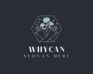 Artisanal - Floral Wedding Event logo design