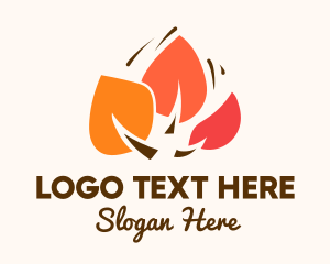 Autumn Leaves Garden Logo