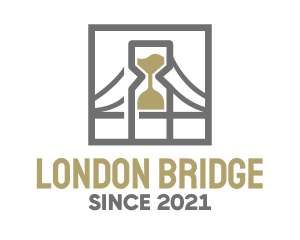 Hourglass Bridge logo design