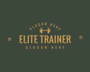 Gym Training Exercise  logo design