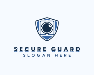 Security - Camera Security Shield logo design