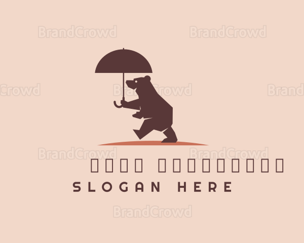 Brown Bear Umbrella Logo