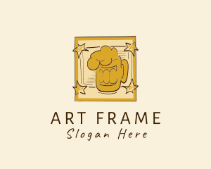 Frame - Beer Mug Frame logo design
