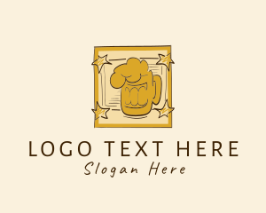 Liquor Store - Beer Mug Frame logo design