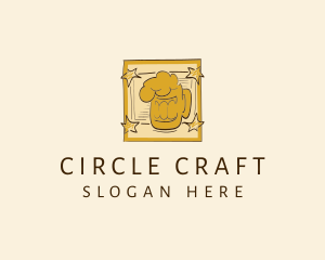 Beer Mug Frame logo design