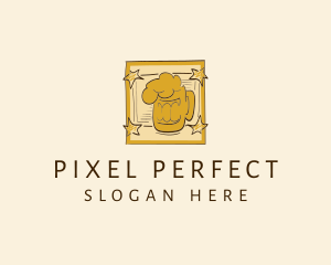 Beer Mug Frame logo design