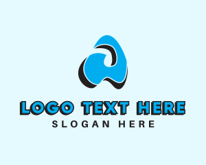 Symbol - Abstract Symbol Letter A logo design