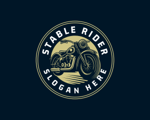 Motorcycle Vehicle Race logo design