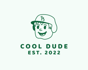 Dude - Boy Streetwear Cap logo design