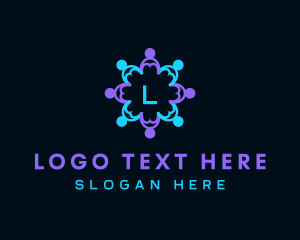 Team - Human Community Foundation logo design