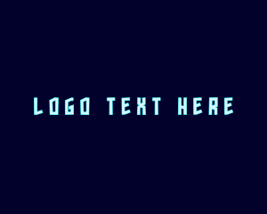 Online Game - Modern Digital Neon logo design