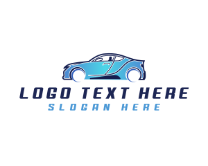 Sedan - Car Sedan Detailing logo design