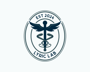 Caduceus Medical Laboratory logo design