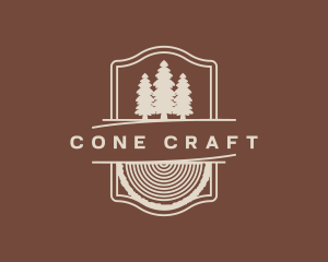 Tree Wood Forest logo design