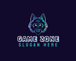 Gaming Wild Wolf  logo design