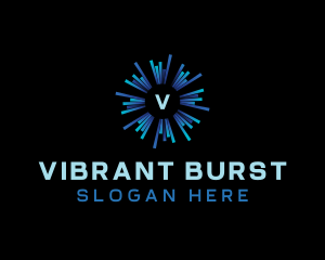 Burst - Motion Artificial Intelligence logo design