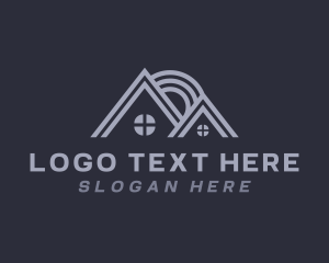 Attic - Home Roof Residence logo design