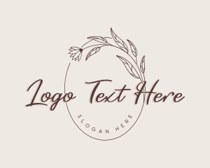 Clothing Line - Floral Beauty Signature logo design