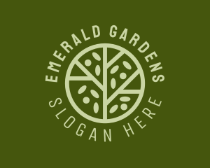 Tree Gardening Agriculture  logo design