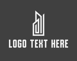 Minimalist Professional Building Logo