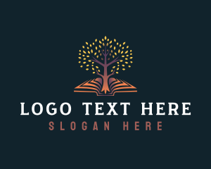 Knowledge - Tree Book Publishing logo design