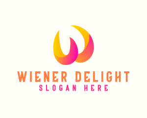 Generic Colorful Letter W logo design