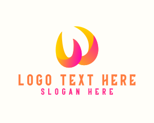 Publishing - Generic Colorful Letter W logo design