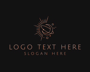Astronomy - Spiritual Astronomy Moon logo design
