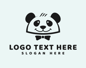 Food - Panda Waiter Food logo design