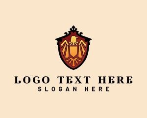 Regal - Eagle Crest Shield logo design
